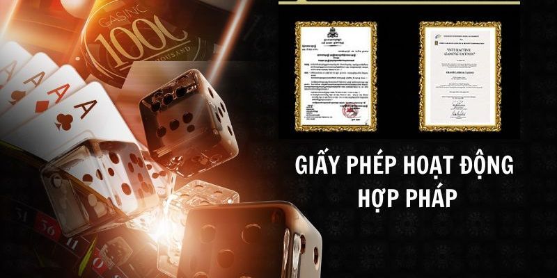 Giới thiệu về giấy phép hoạt động Kubet77
