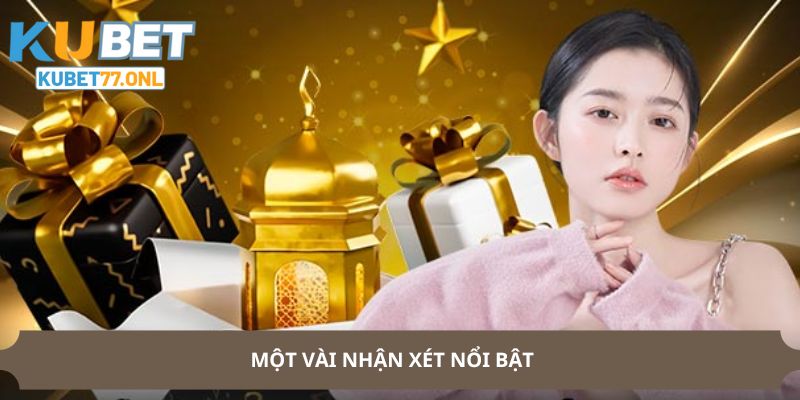 Một vài nhận xét nổi bật